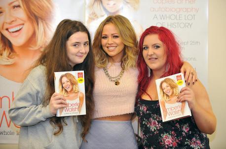 Keywords: book, signing, pink